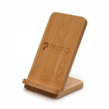 Promotional Wireless Bamboo Phone Stand