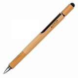 Promotional Systemo Bamboo 6 in 1 Pen