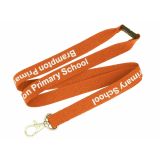 Flat Ribbed Lanyards
