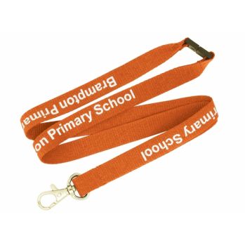 Flat Ribbed Lanyards