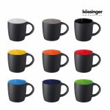 Kossinger® Ennia Black Inside stonware mug with matt appearance