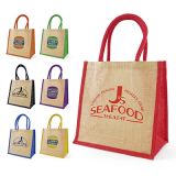 Promotional Medium Coloured Trim Halton Shopper