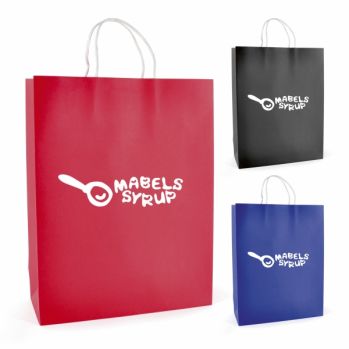 Promotional Brunswick Large Coloured Paper Bag