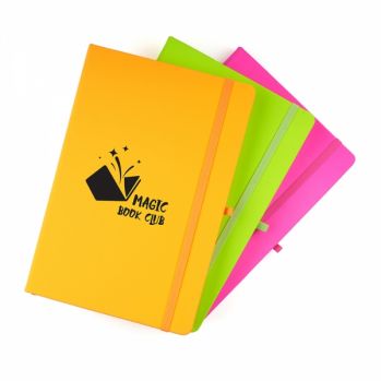 Branded A5 Neon Mole Notebook