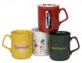 Sparta Ceramic Pottery Mug In White