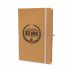 Promotional A5 Natural Nebraska Recycled Notebook