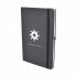 Promotional A5 Black Nebraska Recycled Notebook