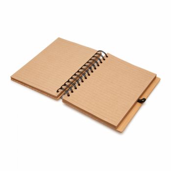 Promotional B6 Spiral Bamboo Notebook