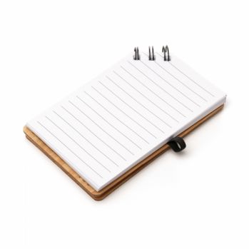 Promotional A6 Bamboo Notebook