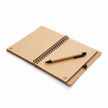 Promotional B6 Cork Notebook and Pen