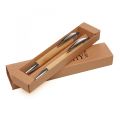 Promotional Goa Bamboo Ball Pen and Pencil Set