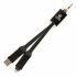 Promotional 4-in-1 Keyring Charger 