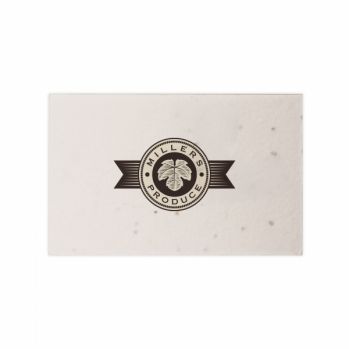 Promotional Seed Paper Business Card