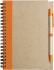 Promotional Wire Bound Recycled Notebook with Ballpen