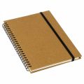 Promotional Recycled leather notebook (approx. A5)