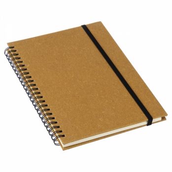 Promotional Recycled leather notebook (approx. A5)