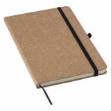 Promotional Recycled leather notebook (approx A5)