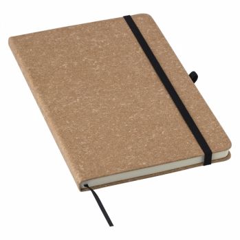 Promotional Recycled leather notebook (approx A5)