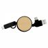 Bamboo extendable charging cable