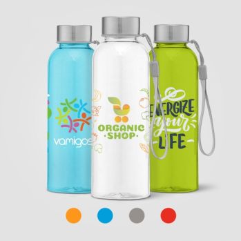 Skye - 500 ml rPET Water Bottle with Wrist Strap