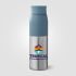 Borealis Recycled Stainless Steel Twist Lid Bottle - 650 ml