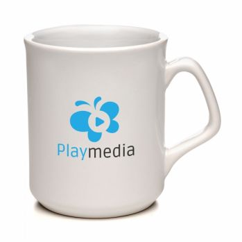 Promotional Sparta White Gloss Finish Printed Mug