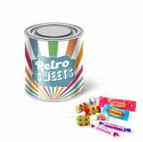 Promotional Large Paint Tin -  Retro Sweets 