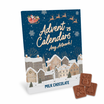 Promotional Maxi Advent Calendar - Milk Chocolate