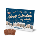 Promotional Mini Advent Calendar - Milk Chocolate