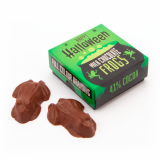 Promotional Halloween Eco Treat Box - Milk Chocolate Frogs x 2