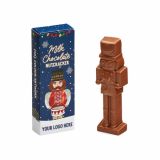 Winter Collection Eco Matchbox - Milk Chocolate Nutcracker