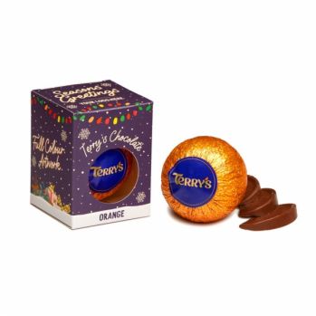 Winter Collection Eco Terrys Cube  - Terry's chocolate orang