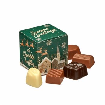 Winter Collection Eco Maxi Cube - 5 chocolate truffles