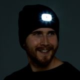 Promotional Beanie Hat With Rechargeable Light