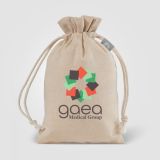 Printed Small 4 oz. Recycled Cotton Gift Bag