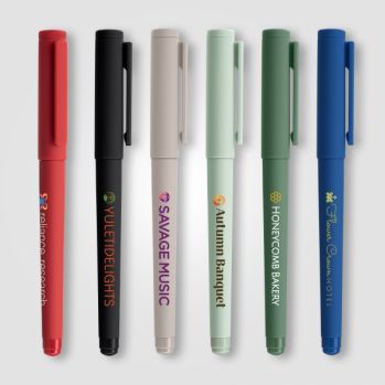 Promo Aeris Recycled Plastic Monochrome Gel Pen