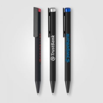 Volos Recycled Aluminium Colour Mirror Finish Ballpoint Pen