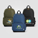 Kora rPET Dual Pocket Gold-Zip 38 cm Laptop Backpack - 20L