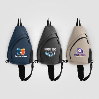 Helsinki rPET Nylon Adjustable Strap Sling Bag - 15 L