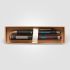 York Recycled Plastic Bronze Trim Pen Gift Set