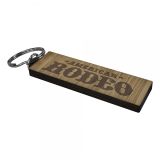 Bamboo keyring (Rectangle - Long)