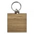 Bamboo keyring (Square)