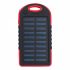 Rubberised solar power bank (4000 mAh)
