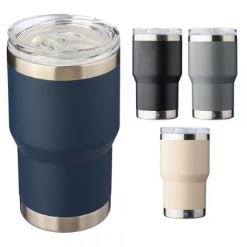 Recycled stainless steel double walled travel mug (350ml)
