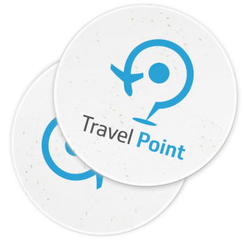 Seeded Paper Medium Coasters 2PP