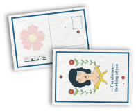 Seeded Paper Postcards A7 (1PP)