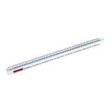 Personalised 300mm Professional Triangular Scale Ruler