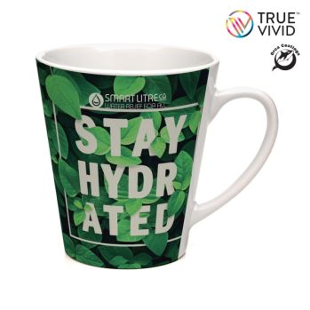 Promotional Latte White Gloss Full Colour Mug