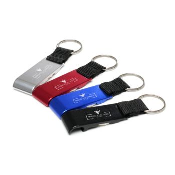 Promotional Bottle Opener Trolley Keyring