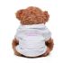 Promotional Small Patched Paw Teddy with Dressing Gown